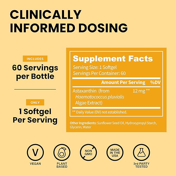 WellPath Astaxanthin 12mg – Natural Astaxanthin Supplements from Microalgae and Creatine HCl Gummies 750mg – Chewable Creatine Gummies for Women and Men – 5g Monohydrate Equivalent