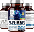 Number One Nutrition Premium Alpha GPC Choline Capsules 600mg Natural Brain Supplement to Support Focus Memory Clarity and Energy 120 Veg Caps