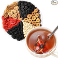 Shengmingxi Ginseng Five Treasures Kidney Tea Formula 7 Precious Ingredients for Women &amp Men Kidney Cleanse Ginseng and Mulberry Herbal Chinese Tea Bags Wubao Tea 250g/8.8oz (32Bags/2Pack) 人参五宝茶 补