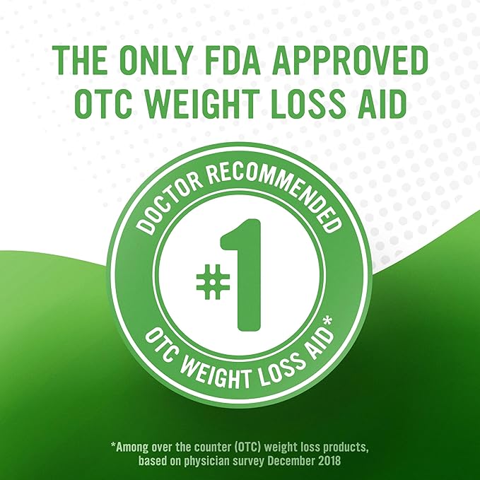 alli Diet Weight Loss Supplement Pills Orlistat 60mg Capsules 170 Count
