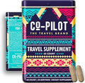 Travel Vitamin Supplement for Flight and Daily Jet Lag Energy Immune Digestion Support Promote Calmness with Ashwagandha Rhodiola Chia &amp D3 for Better Sleep &amp Mood | Vegan 60 Count