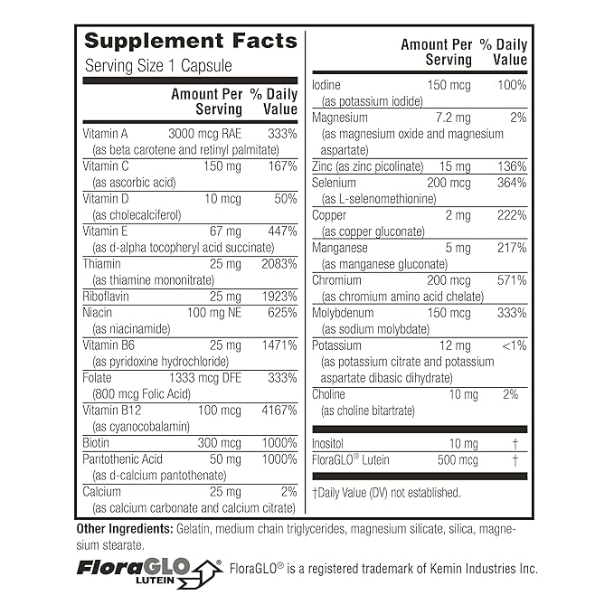 Reserveage Nutrition Bergamot Cholesterol Support with Resveratrol Vegan 30 Capsules &amp Twinlab Daily One Caps Without Iron - Nutritional Supplement with Zinc B Vitamins Magnesium - 180 Capsule