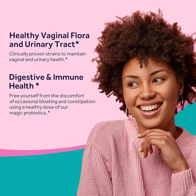 Doctor's Recipes Women's Probiotics Bundle Feminine Health and GI Support No Gluten Pro 50 Billion (60 Capsules) &amp 70 Billion (30 Capsules)