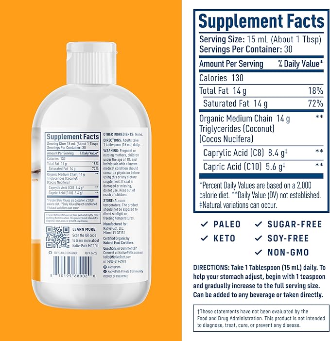 NativePath MCT Liquid and Synbiotic Bundle
