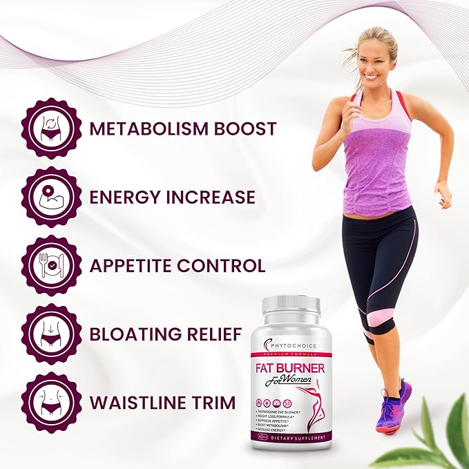 Fat Burner for Women with Raspberry Ketones Green Tea &amp African Mango – Best Diet Pills that Work Fast for Women All-Natural Weight Loss Supplements Supports Metabolism &amp Belly Fat Burn 60