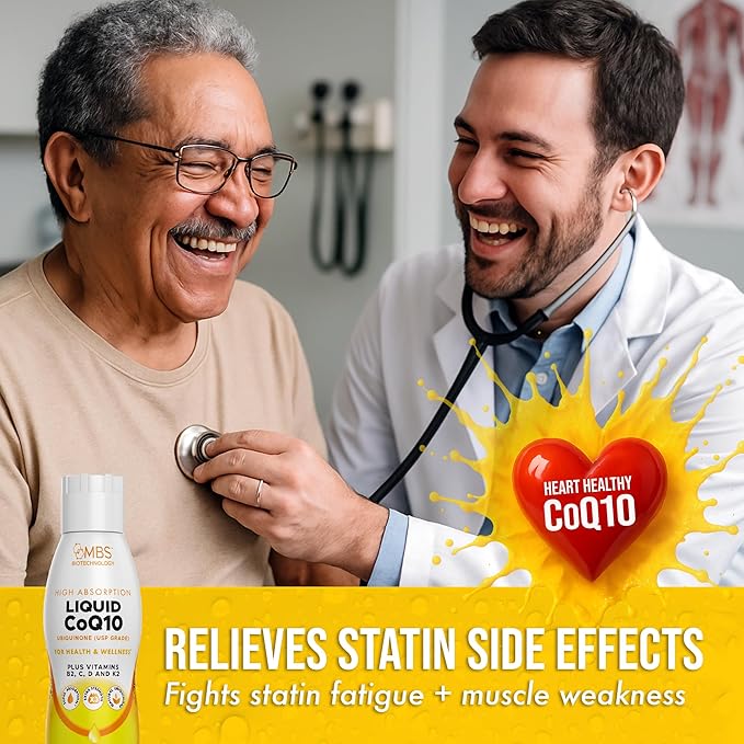 Liquid CoQ10 120mg of Bioavailable Ubiquinone for Superior Absorption. Support Heart Bone and Skin Health with a Natural Antioxidant. 35 Servings in a Convenient 17 oz Bottle.