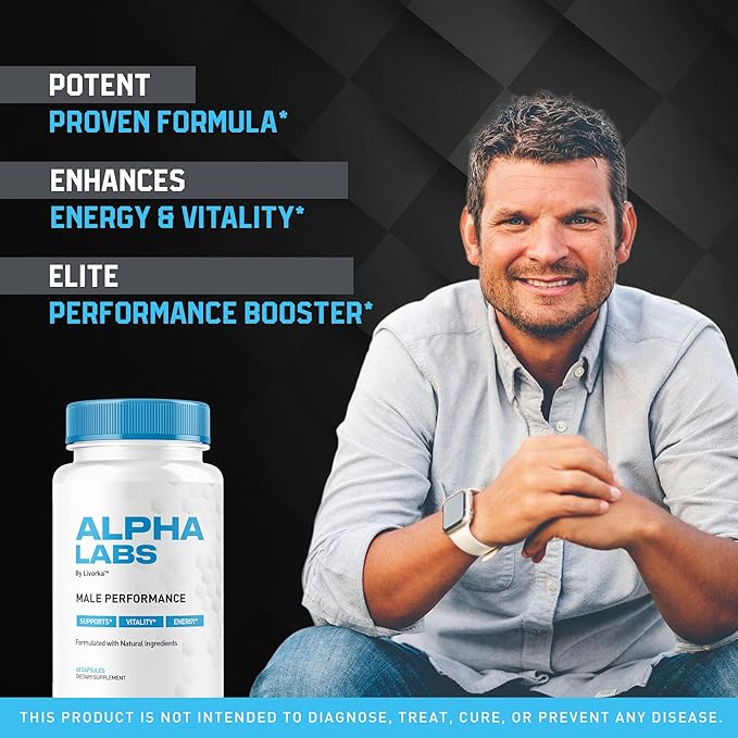 (3 Pack) Alpha Labs Alpha Labs Capsules AlphaLabs Alfa Labs Alpha Labs Max Performance Advanced Formula Alpha Labs Alpha Strenght Labs Alpha Lab Alfa Labs Capsules 180 Capsules for 3 Months