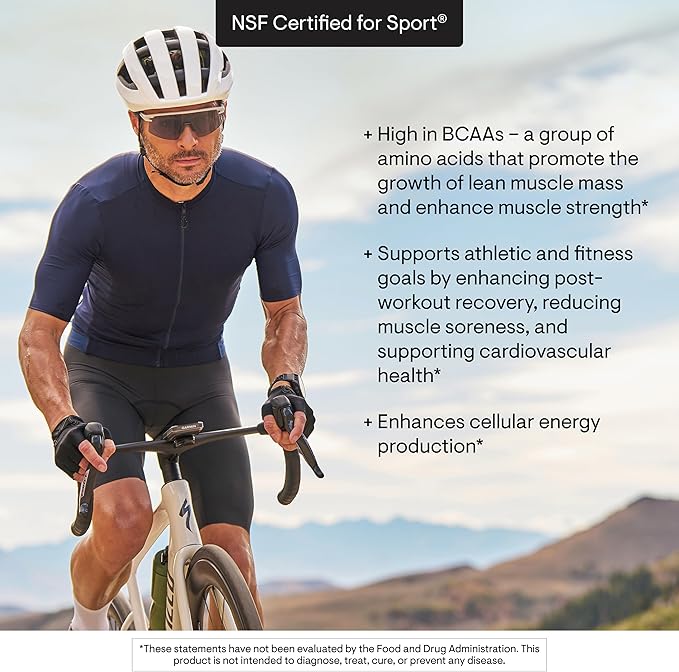 THORNE - Amino Complex - Clinically-Validated EAA and BCAA Powder for Pre or Post-Workout - Promotes Lean Muscle Mass &amp Exercise Recovery* - Berry - NSF Certified for Sport - Dairy-Free - 30 Servi