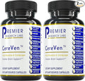 Premier Research Labs CereVen - Herbal Brain Supplement for Memory &amp Focus Featuring Rhodiola Rosea Rhodiola Rosea Supplement for Brain Health Support - 60 Vegetarian Capsules (Pack of 2)