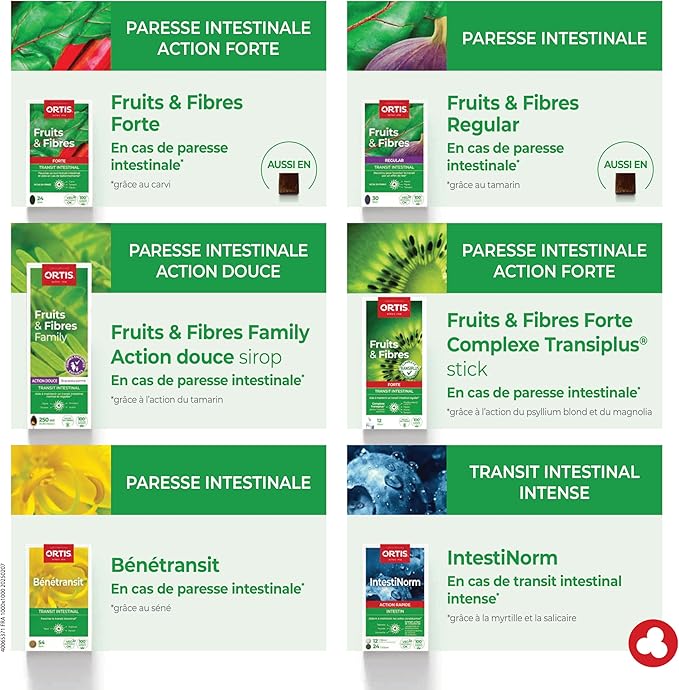 Ortis Fruits &amp Fibres Regular 45 Squares to Chew