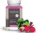 Mountain Peak Nutritionals Digestive Enzymes &amp Probiotics for Gut Health &amp Bloating Relief - Advanced Digestion Supplement w/ 12-Strain Probiotic Blend &amp Betaine HCl (90 Vegetarian Capsule