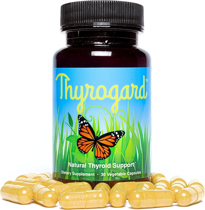 Thyrogard - Natural Thyroid Support Supplement - Non-GMO Vegan Gluten-Free