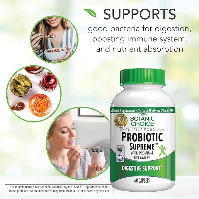 Botanic Choice Probiotic Supreme Bottle 60 Count