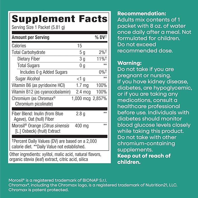 Nature's Way Weight Manager Drink Mix Packets Supports Craving Management &amp Abdominal Fat Loss*(1) with Clinically Studied Ingredients Plant-Based Fiber No Sugar Mixed Fruit Flavored 30 Pack