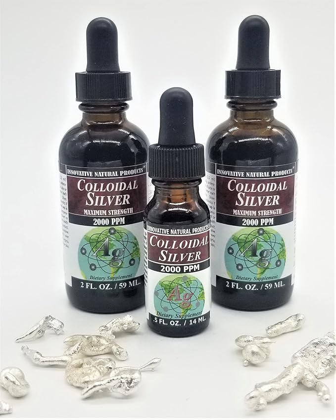Colloidal Silver 2000 PPM (2 oz) by Innovative Natural Products