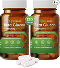 Bio Swiss Beta Glucan Immunity Power - 13D-16D Glucan with Vitamin D - Immune Support Supplement for Enhanced Defense and Wellness - Vegan Gluten-Free (120 Capsules)