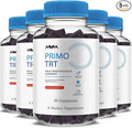 (5 Pack) Primo TRT Maximum Strength Performance Gummies PrimoTRT Gummy Supplement Prime TRT Maximum Strength Advanced Shiljait Vitamin Support Supplement Primo TRT Premium Gomitas (5 Month Supply)