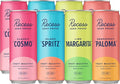 Recess Zero Proof Craft Mocktails Alcohol Free Drinks With Adaptogens Non-Alcoholic Beverage Replacement Mixer Celebration Party (Happy Hour Sampler 12oz Pack of 12)