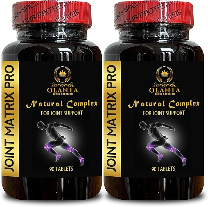 Joint Support Supplement - Strength Joint Support Supplement for Adults Joint Comfort Mobility and Flexibility Glucosamine Chondroitin - 2 Bottles 180 Tablets