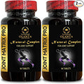 Joint Matrix PRO Natural Complex - Complete Joint Formula Alfalfa Capsules Thiamine B1 Supplement Flexibility and Balance for Seniors - 2 Bottles 180 Tablets