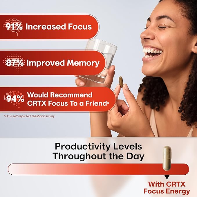 Nootropic Strongest Focus Supplement - Clinically Backed Ingredients Made in USA - Scientifically Backed Doses - Supplement for Brain Fog - AlphaGPC Lions Mane Rhodiola and More 10:1 90 Capsules