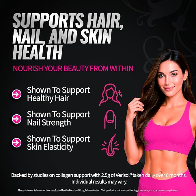 Bold Buns Creatine for Women – Booty Builder Supplement with Collagen &amp BCAA – Supports Muscle Development Post-Workout Recovery Skin Elasticity Healthy Hair &amp Nail | Unflavored – 30 Servin