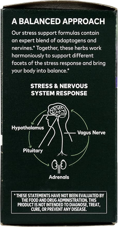Gaia Herbs Adrenal Health Stress Support 60 Ct