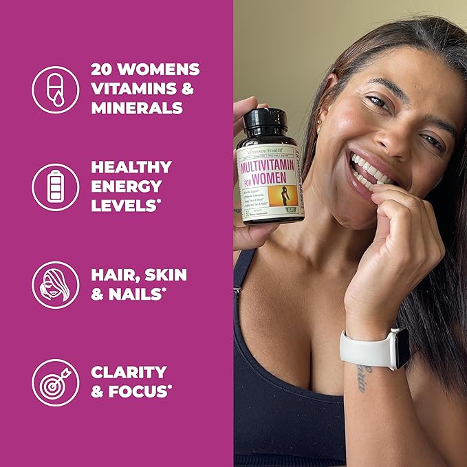 Quercetin with Bromelain &amp Turmeric Curcumin &amp Complete Multivitamin for Women