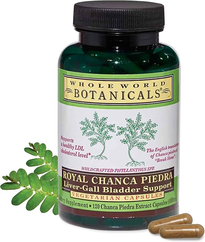 Whole World Botanicals Royal Chanca Piedra – Liver &amp Gallbladder Support – Herbal Supplement – 120 Capsules – Traditional Amazon Herb