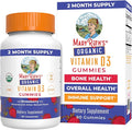 MARYRUTH'S Organic Vitamin D3 Gummies | 1000 IU | USDA Organic | Immune Support| Bone Health | Muscle Function | for Adults &amp Kids Ages 2+ | Vegan | Gluten Free | 2 Month Supply | 60 Count