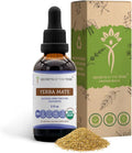 Secrets of the Tribe Yerba Mate USDA Organic Tincture | Alcohol-Free Extract High-Potency Herbal Drops | Made from 100% Certified Organic Yerba Mate (Ilex paraguariensis) Dried Leaf (2 fl oz)