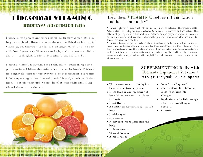 New Formula/New Management- Better Than Ever- Ultimate Liposomal Vitamin C | 3000mg Per Serving | 16oz 1 Best Liposomal C on Market Today Vegan Collegan Booster Non-GMO