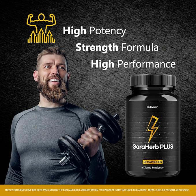 (3 Pack) GaraHerb Plus Capsules - Official Pills Advanced Supplement Support - Maximum Strength Natural Gara Herb Plus for Overall Health &amp Wellness Reviews 180 Capsules for 3 Months