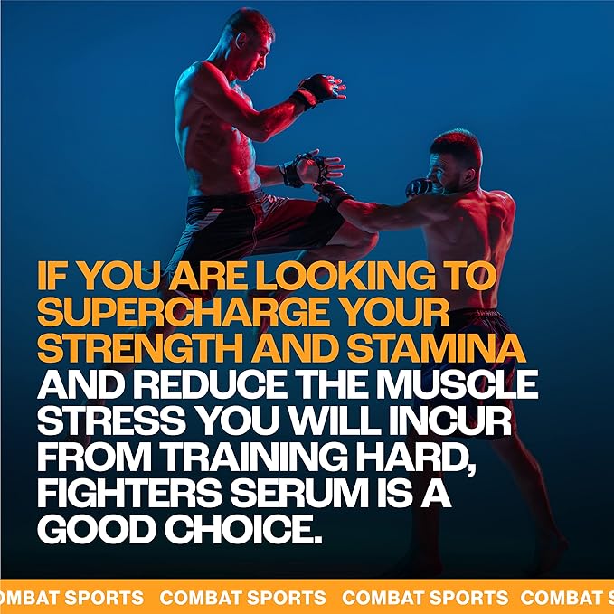 MMUSA Fighters Creatine Serum: Boost Strength Power &amp Energy for Boxing. Enhance Stamina &amp Muscle Build. Packed with MSM Amino Acids Vitamins &amp Glucosamine. Joint Protection. Strawberry