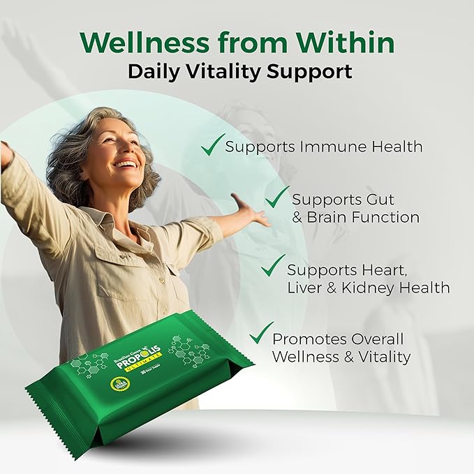 LABO Nutrition Brazilian Green Propolis Ultimate – Propolis Extract with 28mg Artepillin C and 5% Flavonoids Natural Bee Supplement for Immune Brain Support High Concentrate Propolis 60 Veg Capsx3