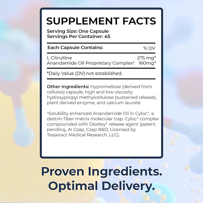 Tesseract Medical Research SafeCell S-Acetyl Glutathione Supplement for Neuro Health Support &amp AnaQuell QR Stress Relief &amp Mood Support Supplement