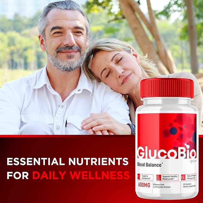 (3 Pack) Glucobio Capsules Gluco Bio Advanced Glyco Support Formula Pills Glucobio Extra Strength Supplement Glucobio Natural Ingredients Glycogen Support Gluco Bio Glycogen Reviews (180 Capsules)
