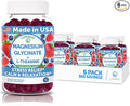 Lunakai USA Made Magnesium Glycinate Gummies 426mg with L-Theanine – Calm Sleep Stress Relief for Adults &amp Kids Non-GMO Vegan - 6 Pack