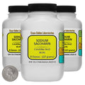 Sodium Saccharin [C7H4O3NSNa.2H2O] 99.9% USP Food Grade Crystals 1.5 Lb in Three Bottles