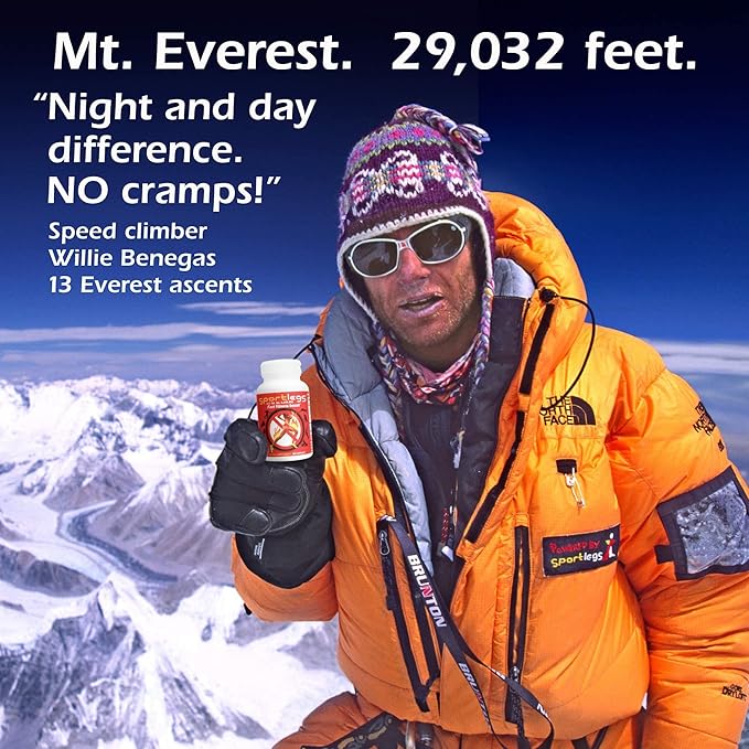 SPORTLEGS Pre-Exercise Metabolic Primer for Runners Cyclists and Endurance Athletes - Helps Muscles Use Lactate as Fuel for Smoother Longer-Lasting Efforts - NSF Certified for Sport - 120 Capsules