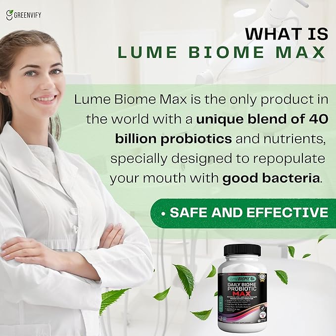 Daily Biome Probiotic Max 40 Billion CFU Maximum Strength 60 Capsules 30-Day Supply (5)