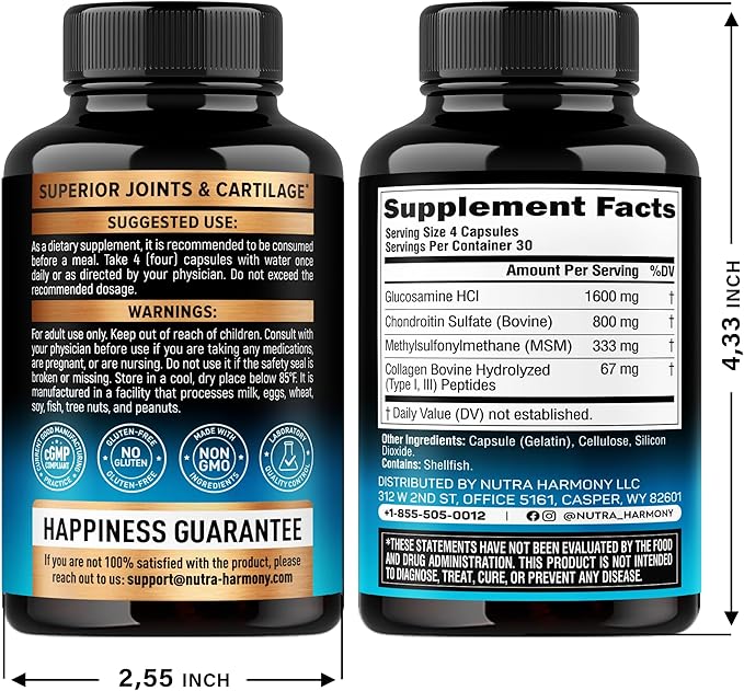 NUTRAHARMONY Glucosamine &amp Multivitamins for Women Capsules