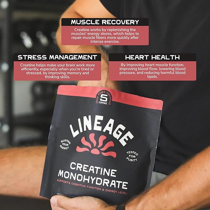 Micronized Creatine Monohydrate with Sea Salt - Micronized Creatine Powder for Training &amp Performance – No Artificial Ingredients – 90 Servings