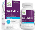 Terry Naturally Tri-Iodine - Support Thyroid Health - Aids Hormone Balance with Molecular Iodine from Kelp - Features Potassium Iodide &amp Sodium Iodide - Brain &amp Energy Support - 6.25mg 90 Cap