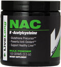Pure N-Acetyl L-Cysteine (NAC) Powder Liver Health and Cellular SupportBulk Supplements NAC for Bodybuilding and General Wellness and Antioxidant Supports Glutathione 3.5 Oz (Packaging May Vary)