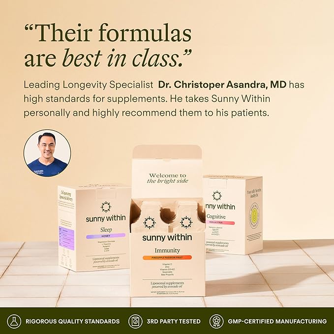 Brain Health Supplement - Magnesium L-Threonate from Magtein® Lion’s Mane Alpha GPC L-Theanine ALA &amp Avocado Oil - Focus Mood &amp Memory Support* - 30 Daily Vegan Pouches