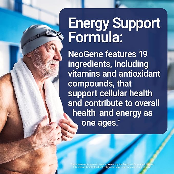 U.S. Doctors’ Clinical NeoGene (Formerly) GH3 Clinically Proven Aging Support Supplement with Nutrients for Supporting Mood Cognition Heart Health Antioxidant Support [1 Month - 60 ct.]