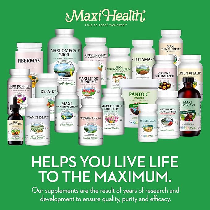 Maxi Health Prenatal Vitamins for Women – One Daily Prenatal Vitamins with Iron Folate Choline Vitamin D3 and Essential Nutrients – High Absorption Supplement – 120 Day Supply