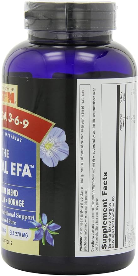 Health from The Sun The Total EFA 180 Softgels