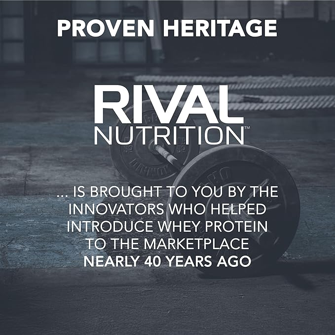 RIVAL NUTRITION Micronized Creatine I 100% Creatine Monohydrate Powder I 240 Servings I 5g Per Serving I Supports Muscle Performance Lean Mass and Cognitive Function | Unflavored I for Men &amp Wom